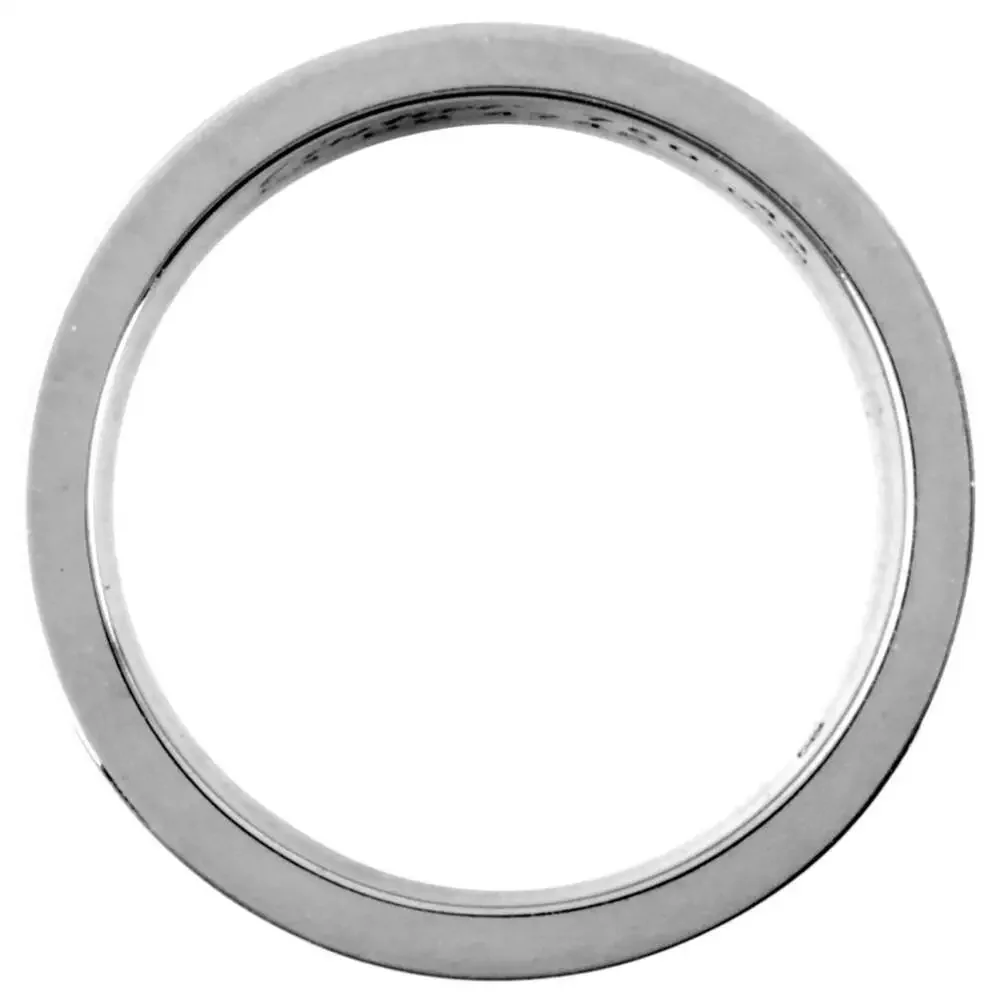 CARTIER 18k Silver Love Ring #48